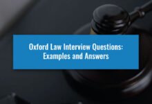 Oxford Law Interview Questions