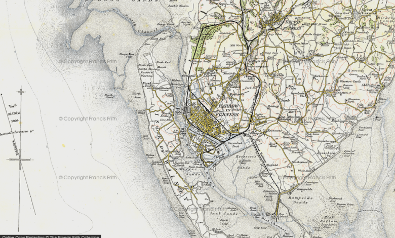 Barrow in Furness Maps